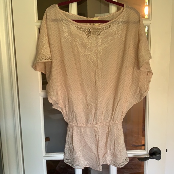 Free People Sheer Butterfly Sleeve Top - Picture 4 of 4
